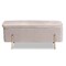 Baxton Studio Rockwell Contemporary Glam and Luxe Grey Velvet Upholstered and Gold Finished Metal Storage Bench 198-12210-ZORO - alternate 8